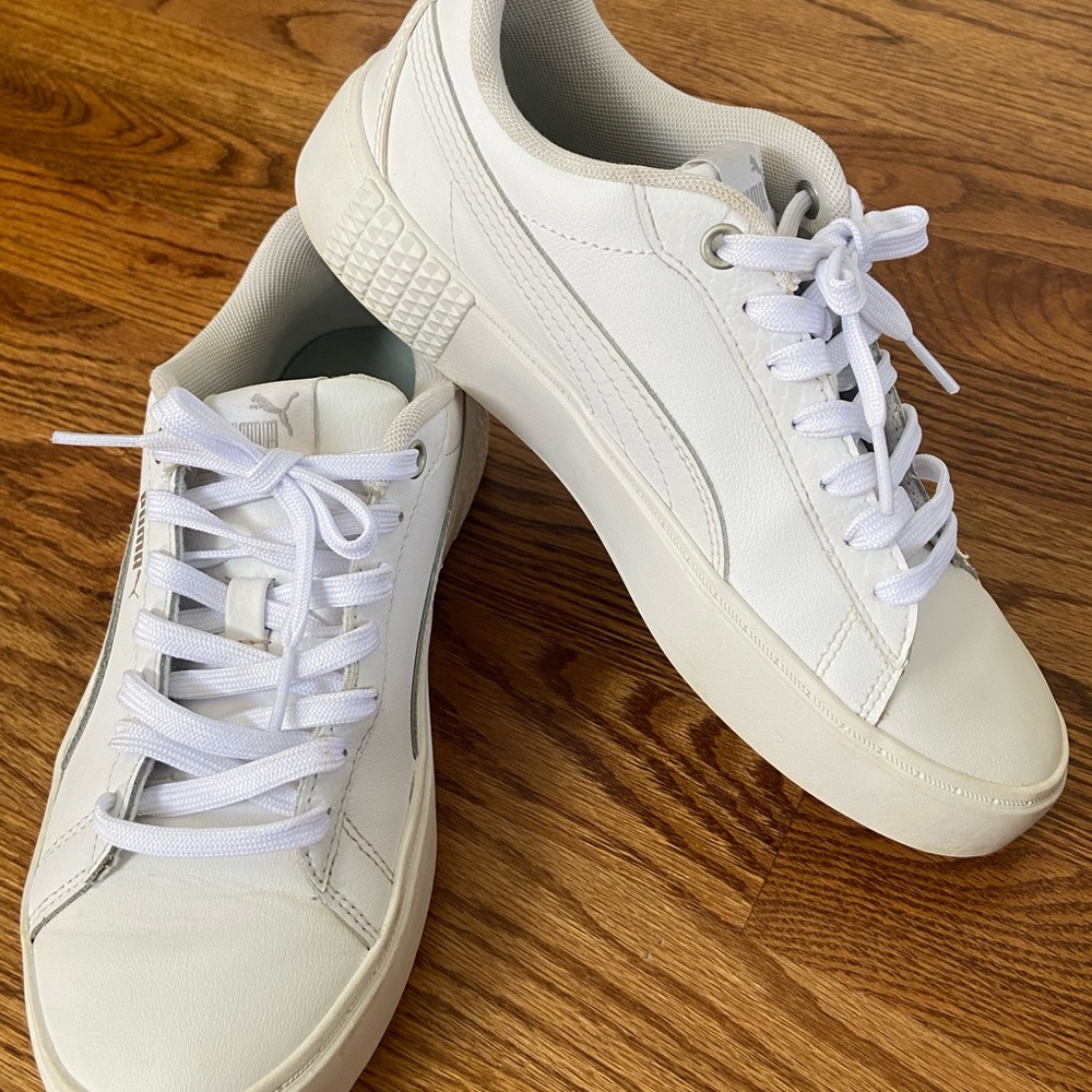 Puma White Women's Sneakers